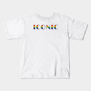 ICONIC Pride Flag Kids T-Shirt